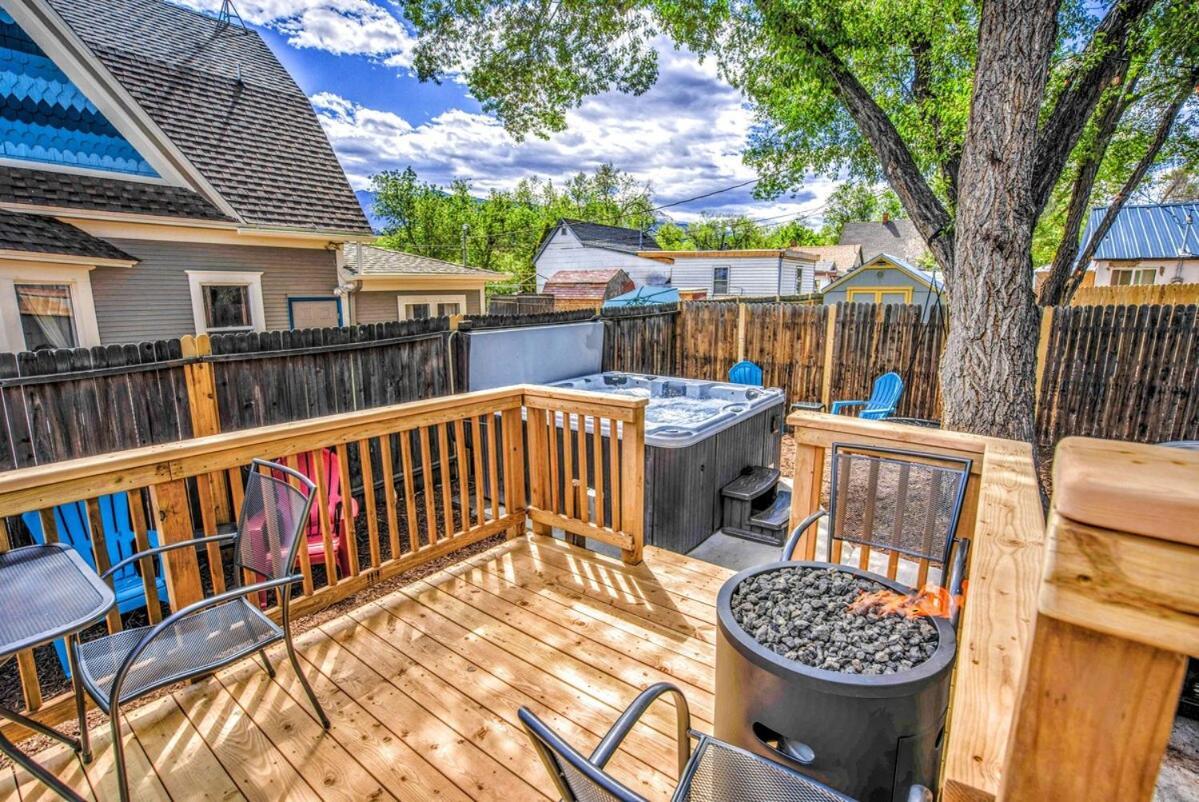 科罗拉多斯普林斯The Vibrant Victorian Hot Tub & Fire Pit In Occ别墅 外观 照片